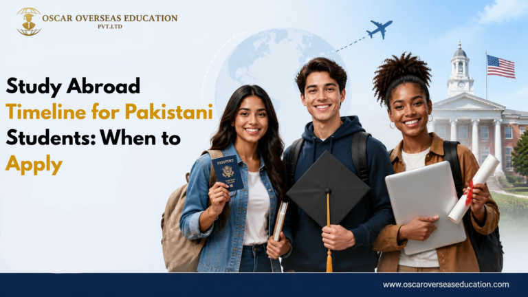 Study Abroad Timeline for Pakistani Students: When to Apply