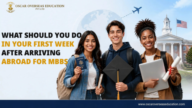 First week after arriving abroad for MBBS featured cover