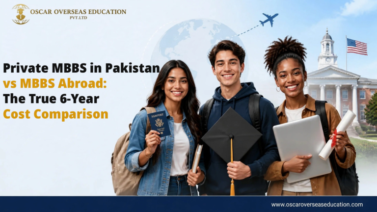 Private MBBS in Pakistan vs MBBS abroad full cost comparison table for Pakistani students